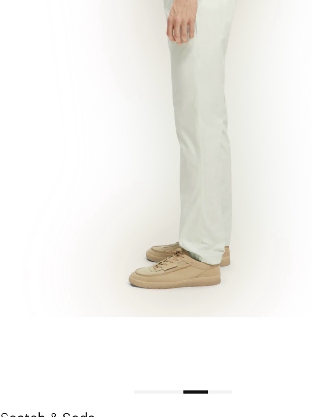 Scotch & Soda Mott Chino
Super Slim soft mint green sz 31/32 waist measures 17